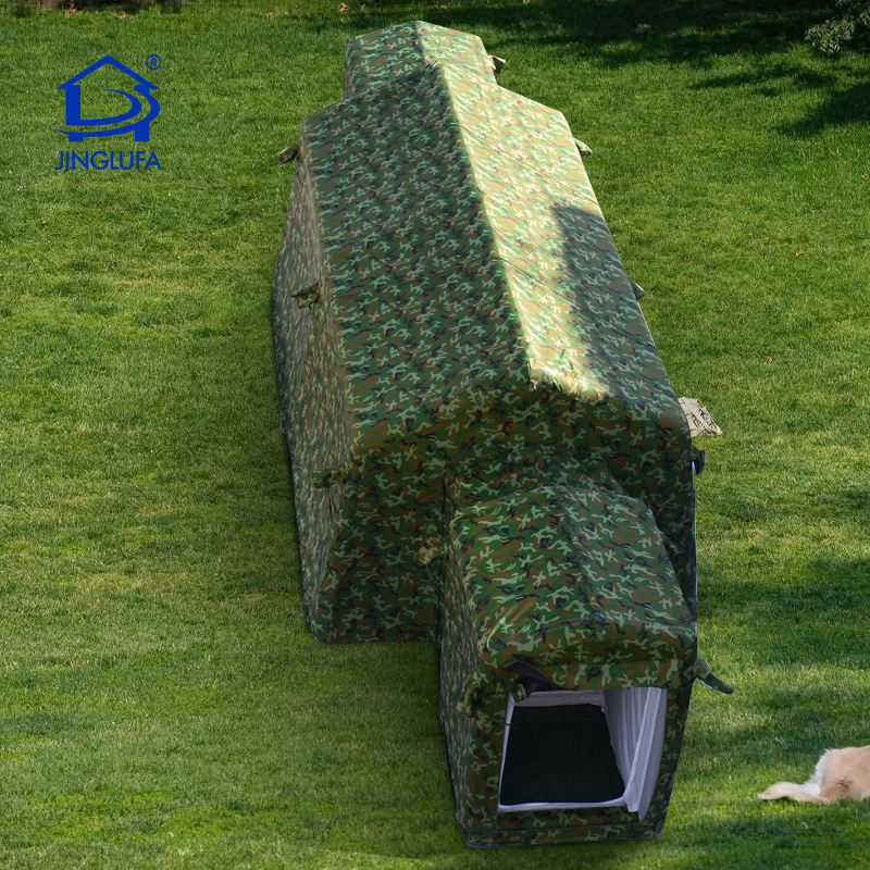 携帯用モジュラー膨脹可能なテント