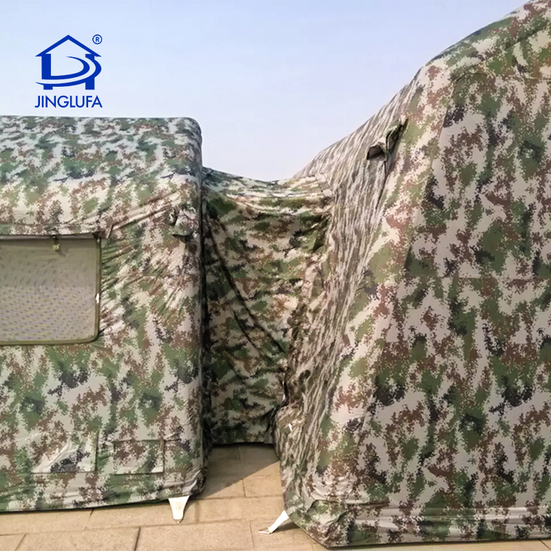 モジュラー膨脹可能なテントメーカー