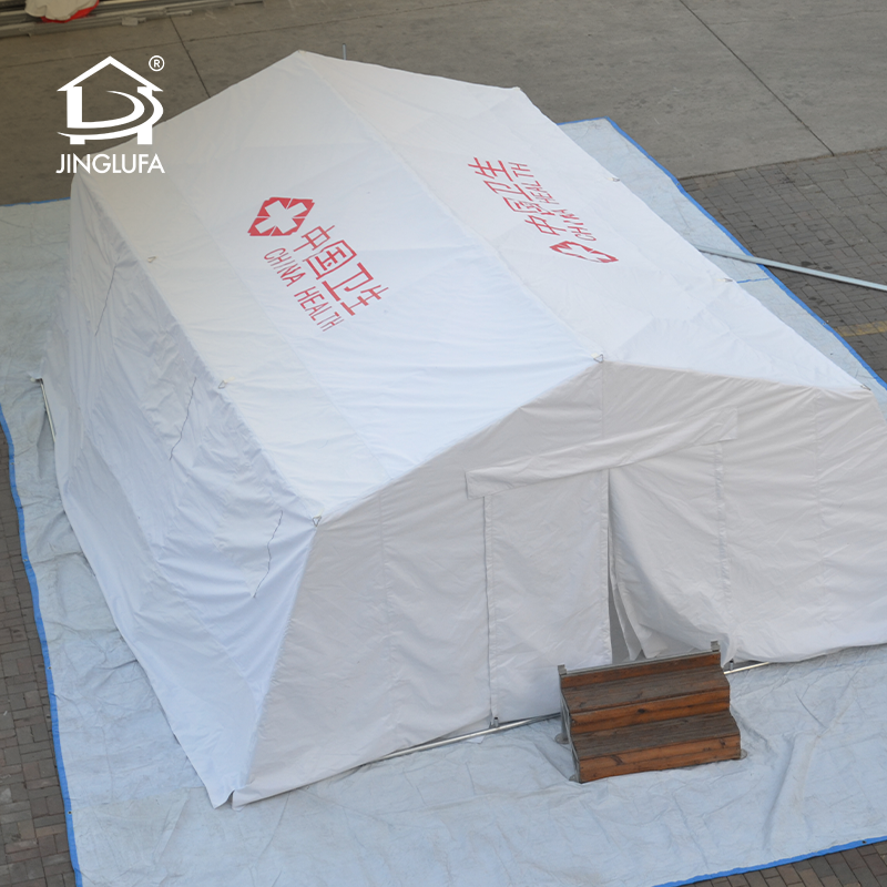 金属フレーム付きテント