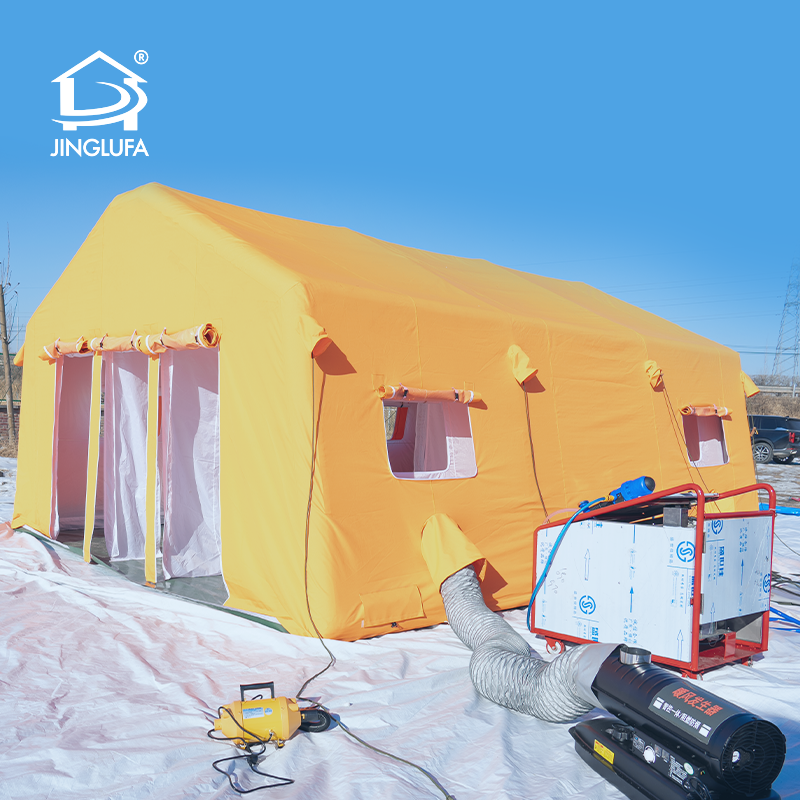 公共除染インフレータブルテント