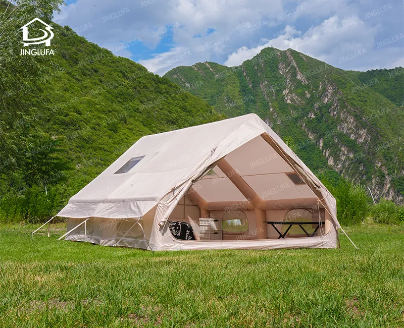 キャンプの膨脹可能なテント